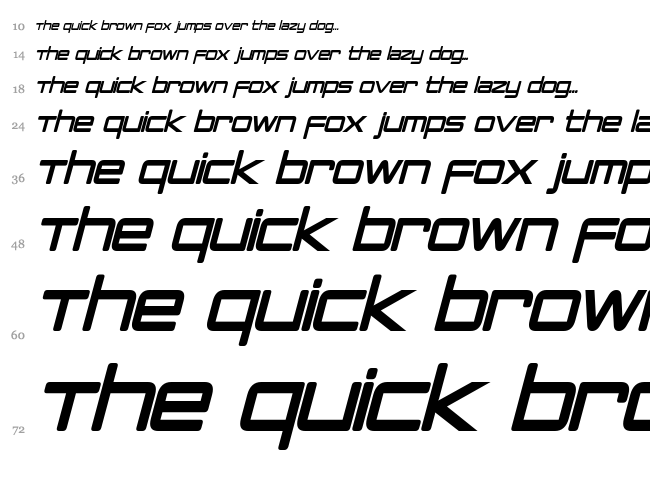 PCap Terminal font waterfall